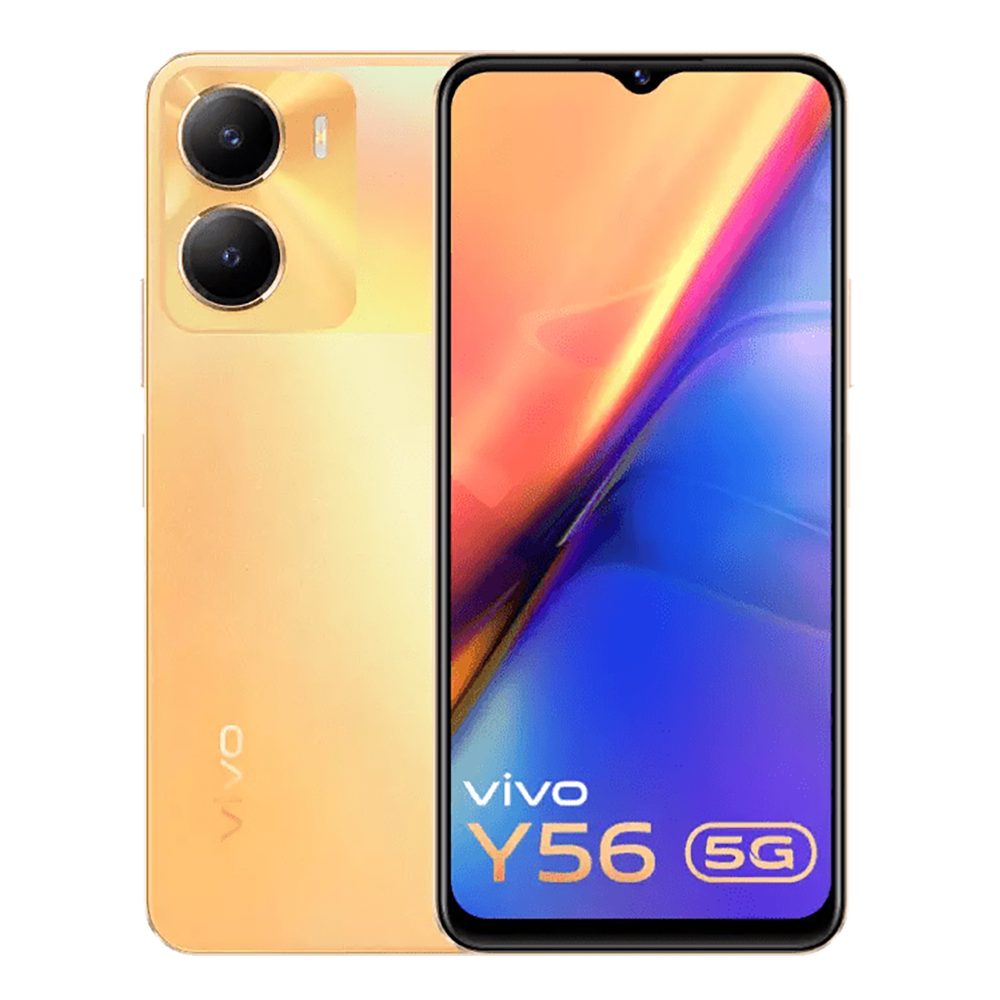 Buy Vivo Y56 5G (4GB RAM, 128GB, Orange Shimmer) Online - Croma